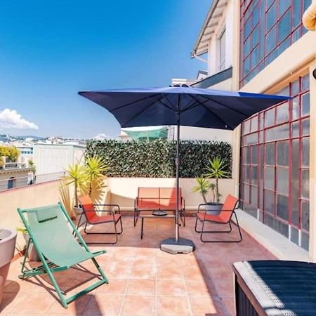 Lamartine - Studio W Terrace And Ac Very Central Nizza Exterior foto