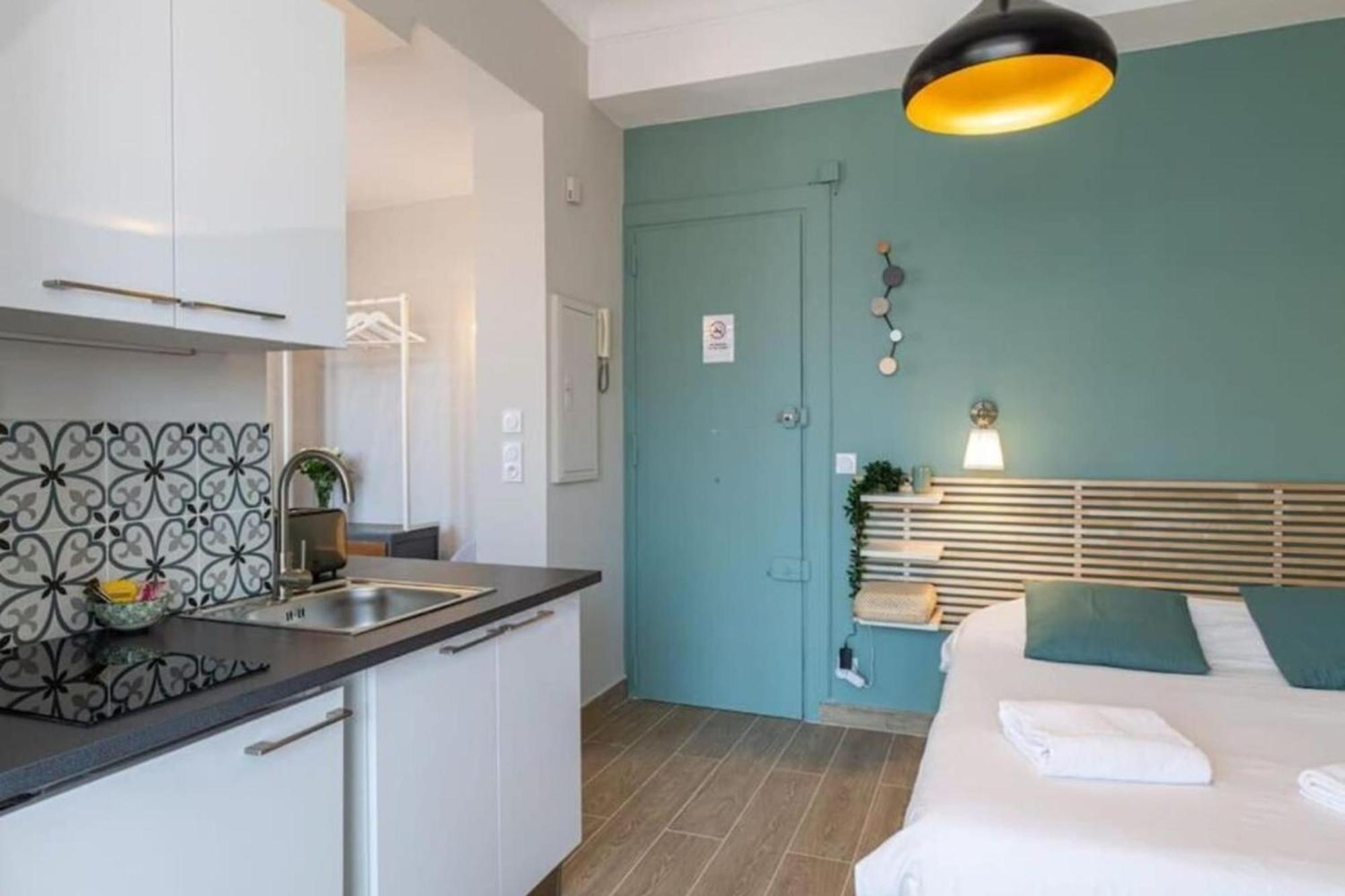 Lamartine - Studio W Terrace And Ac Very Central Nizza Exterior foto