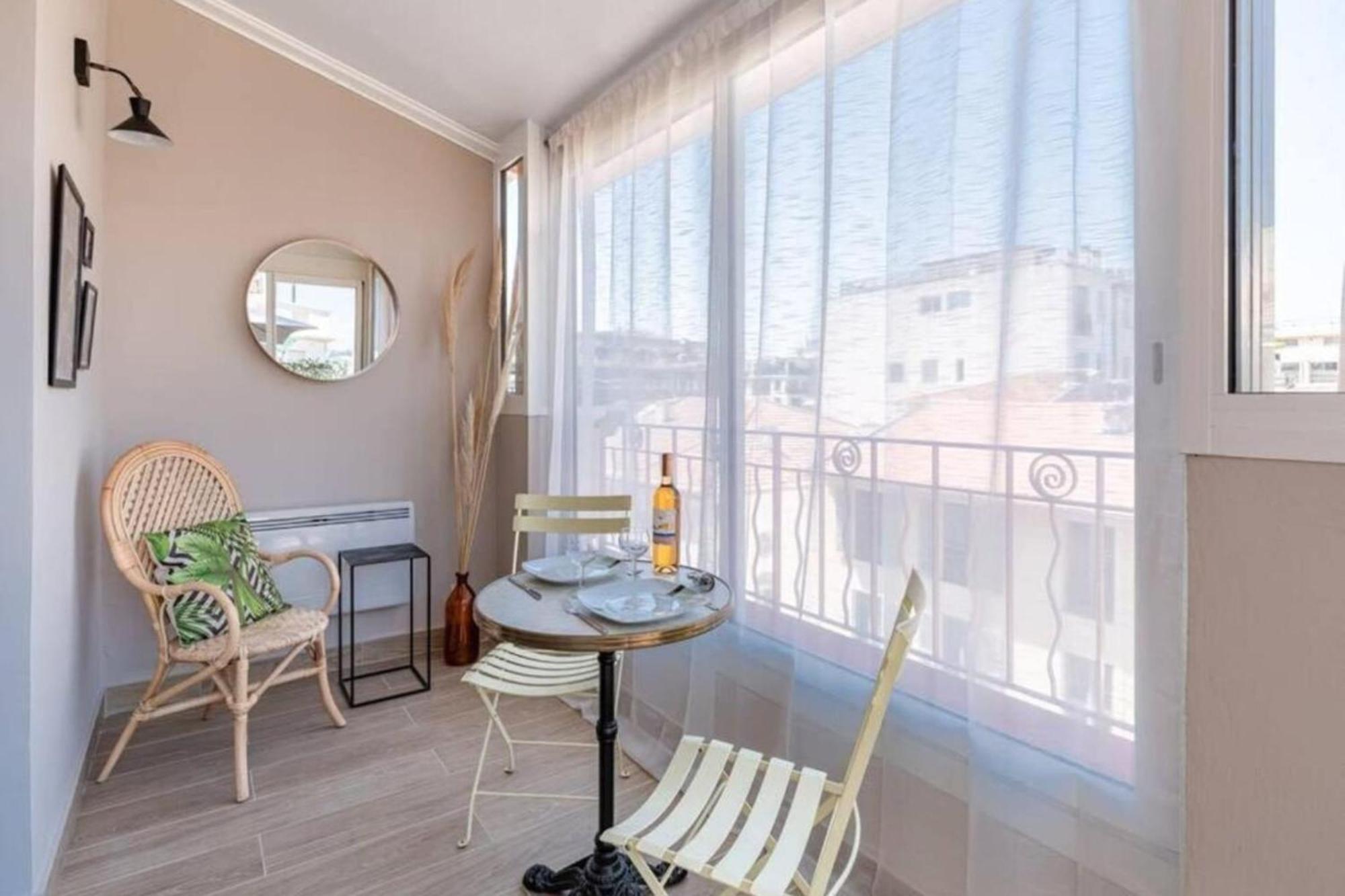 Lamartine - Studio W Terrace And Ac Very Central Nizza Exterior foto